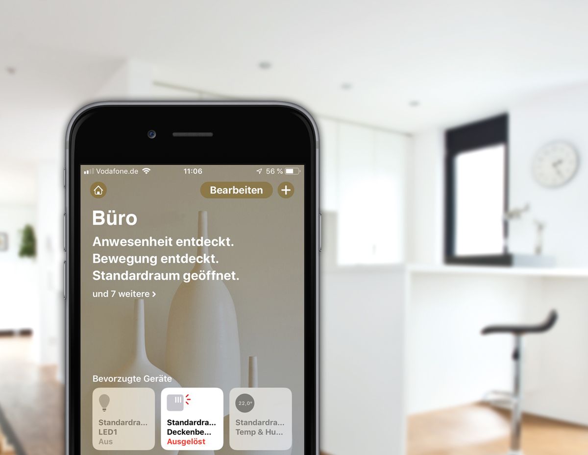 Apple HomeKit Szenen 